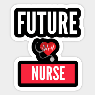 future nurse Sticker